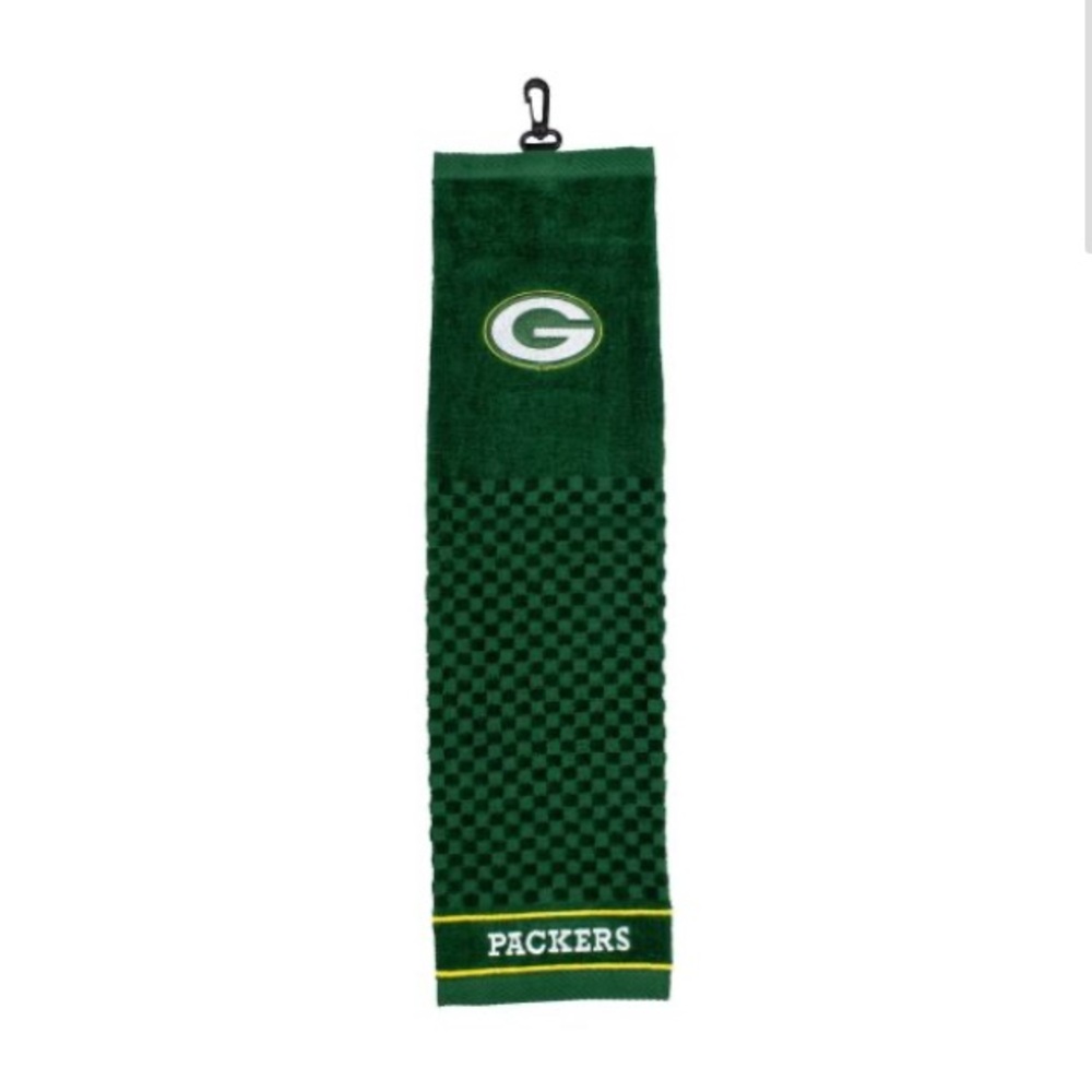 GREEN BAY PACKERS Embroidered Velour Golf Towel 16 x 25 inches - Picture 5 of 10